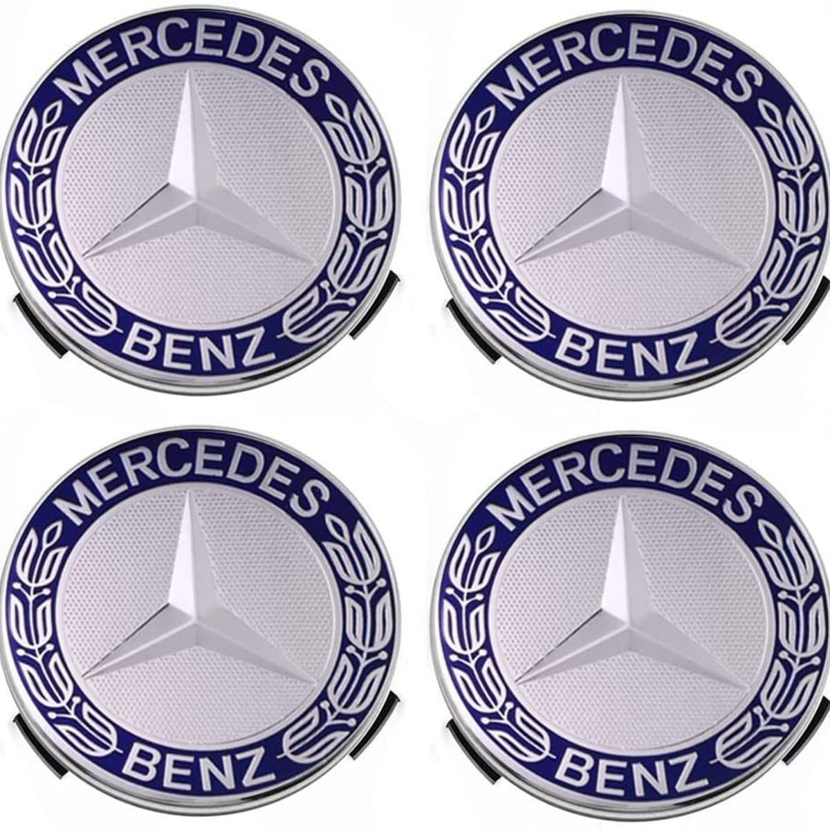 GENERICO - Tapa Centro Rin Mercedes Benz 75 Mm A C E M Slk Amg 2 Unidad