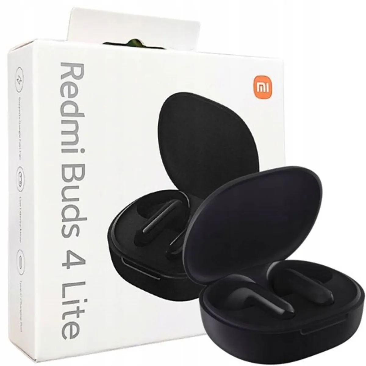 XIAOMI - Audifonos Xiaomi Buds 4 Lite Negro - Bluetooth 5.3 + 20h batería