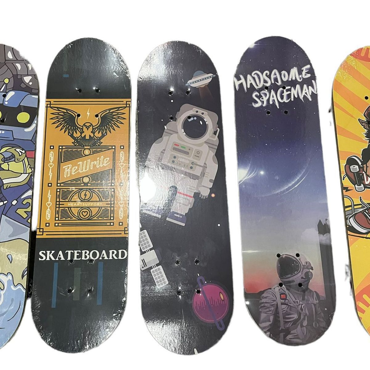 GENERICO - Tabla Skate Patineta Semi- Pro Infantil 70 X 20 Diseños