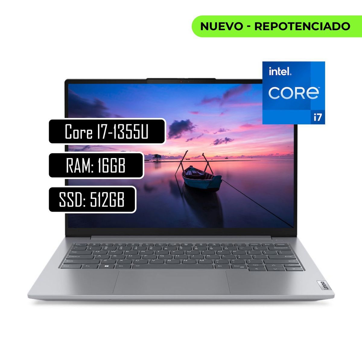 LENOVO - PORTATIL Lenovo V14 - Intel Core I7-1355U  RAM 16Gb DDR4 - 512GB SSD - 14