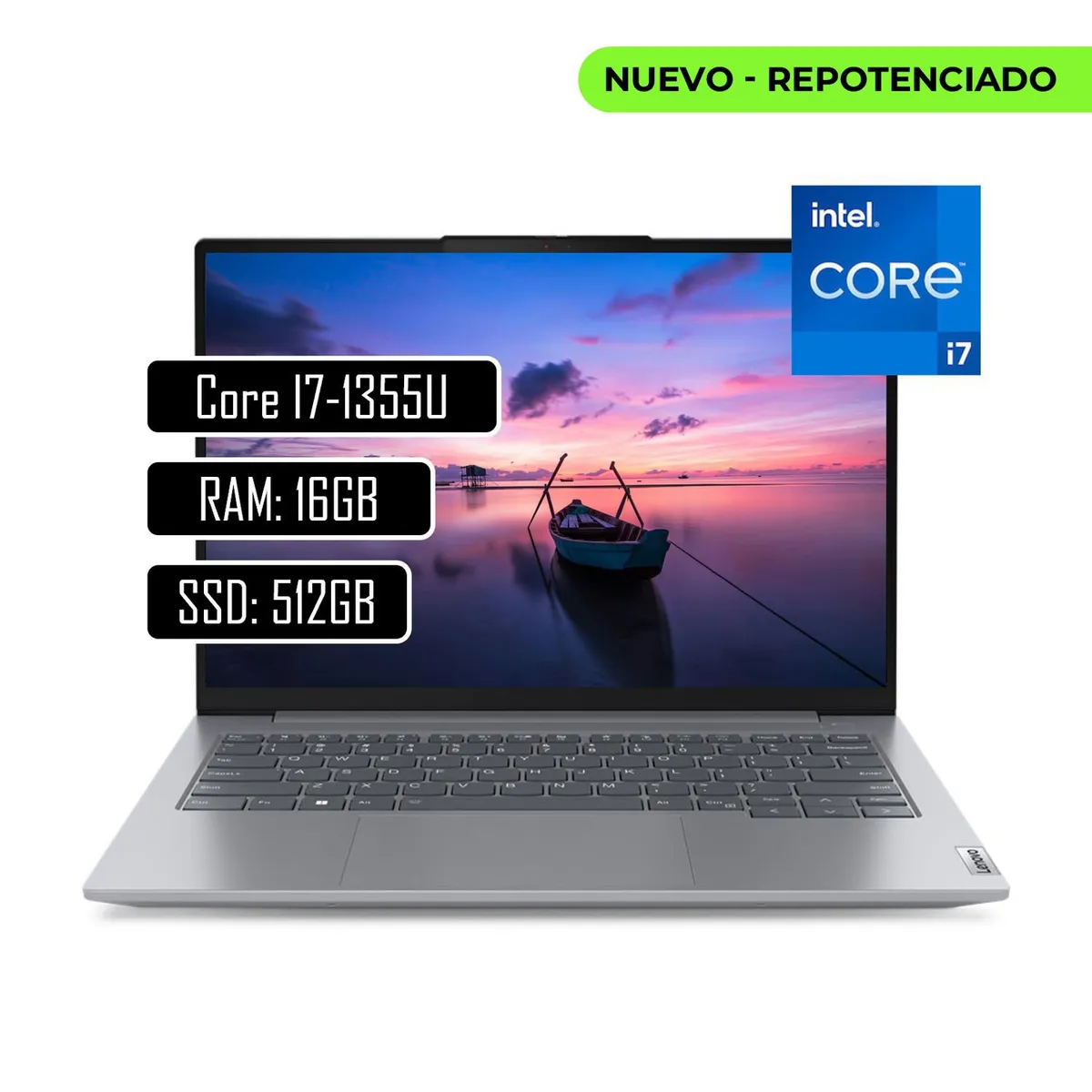 LENOVO - PORTATIL Lenovo V14 - Intel Core I7-1355U  RAM 16Gb DDR4 - 512GB SSD - 14