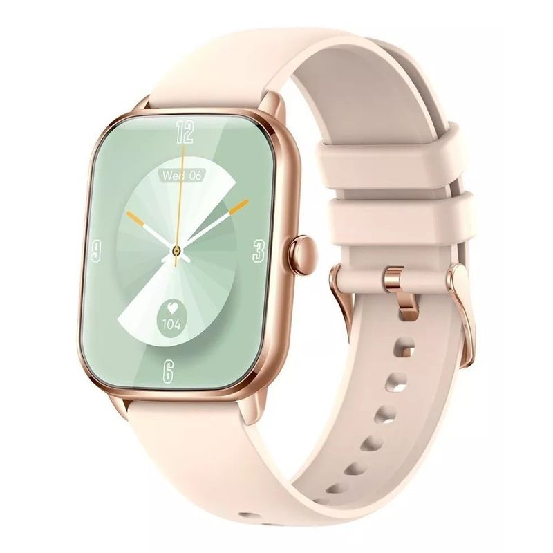 GENERICO - Reloj Inteligente Mujer Gold Smartwatch Llamadas Bluetooth
