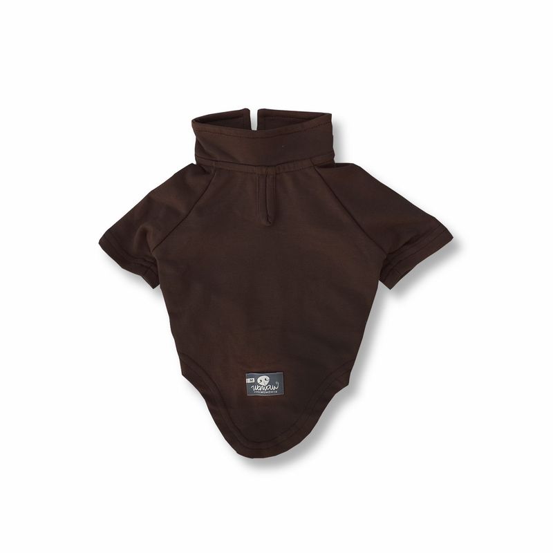 WAWAW - Polo para perro  talla 2XL café Wawaw