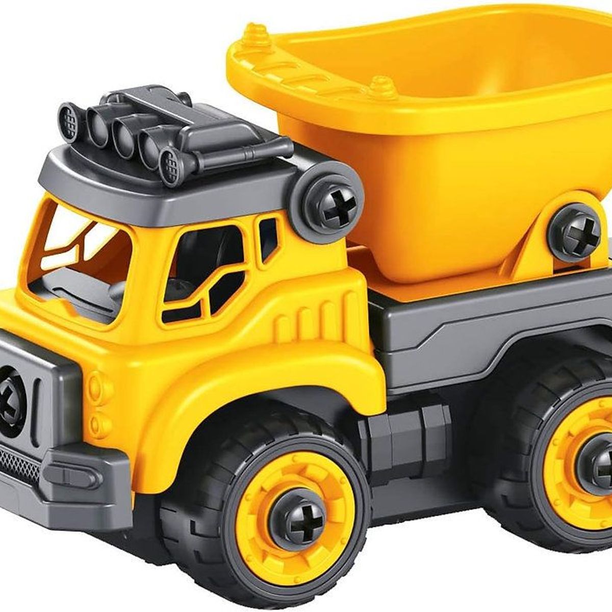 JUGANDO Y EDUCANDO - Juguete Niños Construye Tu Camión Volqueta