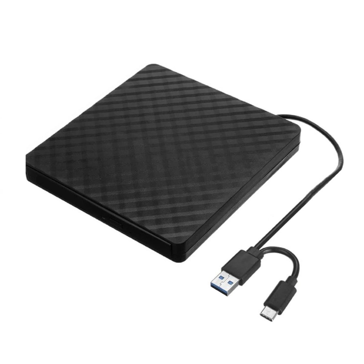 GENERICO - Unidad Cd Dvd Externa Usb/tipo C 3.0 Portátil Compatible Mac