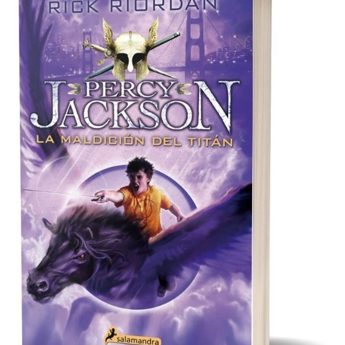 SALAMANDRA - La Maldicion Del Titan 3. Percy Jackson. Rick Riordan