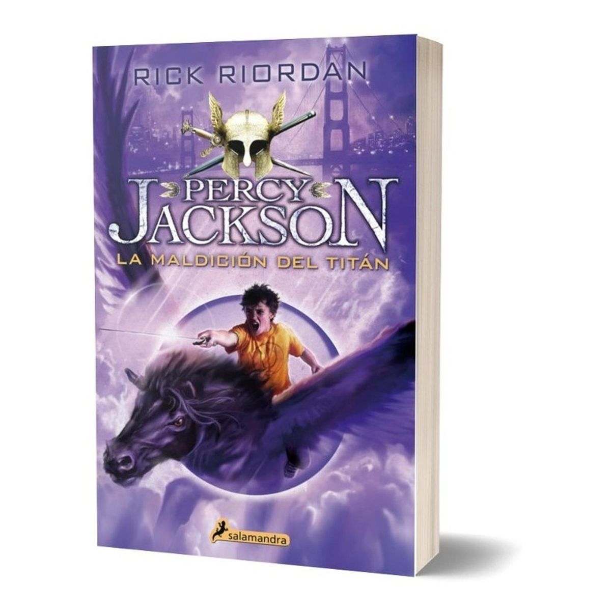 SALAMANDRA - La Maldicion Del Titan 3. Percy Jackson. Rick Riordan