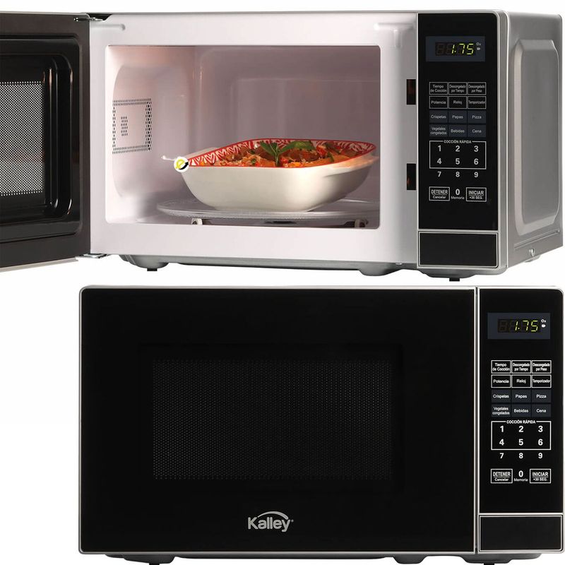 KALLEY - Horno Microondas Kalley De 20 Litros 700w Con Panel Digital