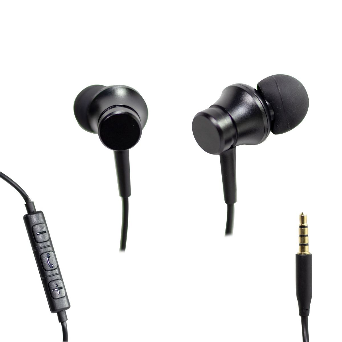 1HORA - Audífonos Alámbricos In Ear 1hora Aut111-b 35mm