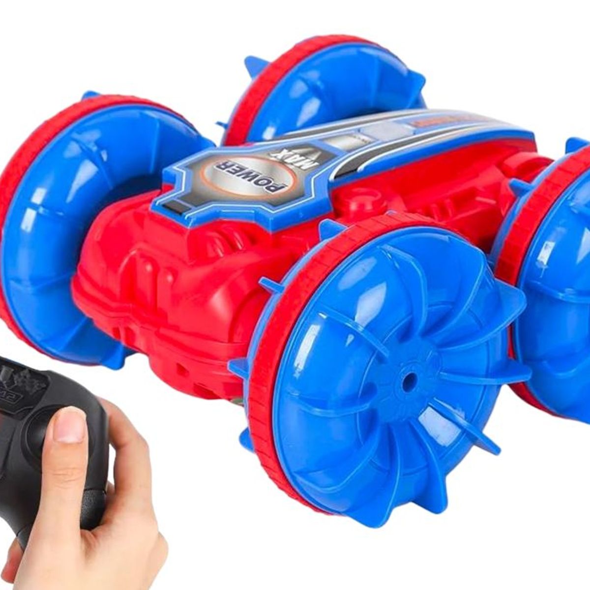 GENERICO - Carro Control Remoto Rc Anfibio 2 En 1 Recargable Giro 360