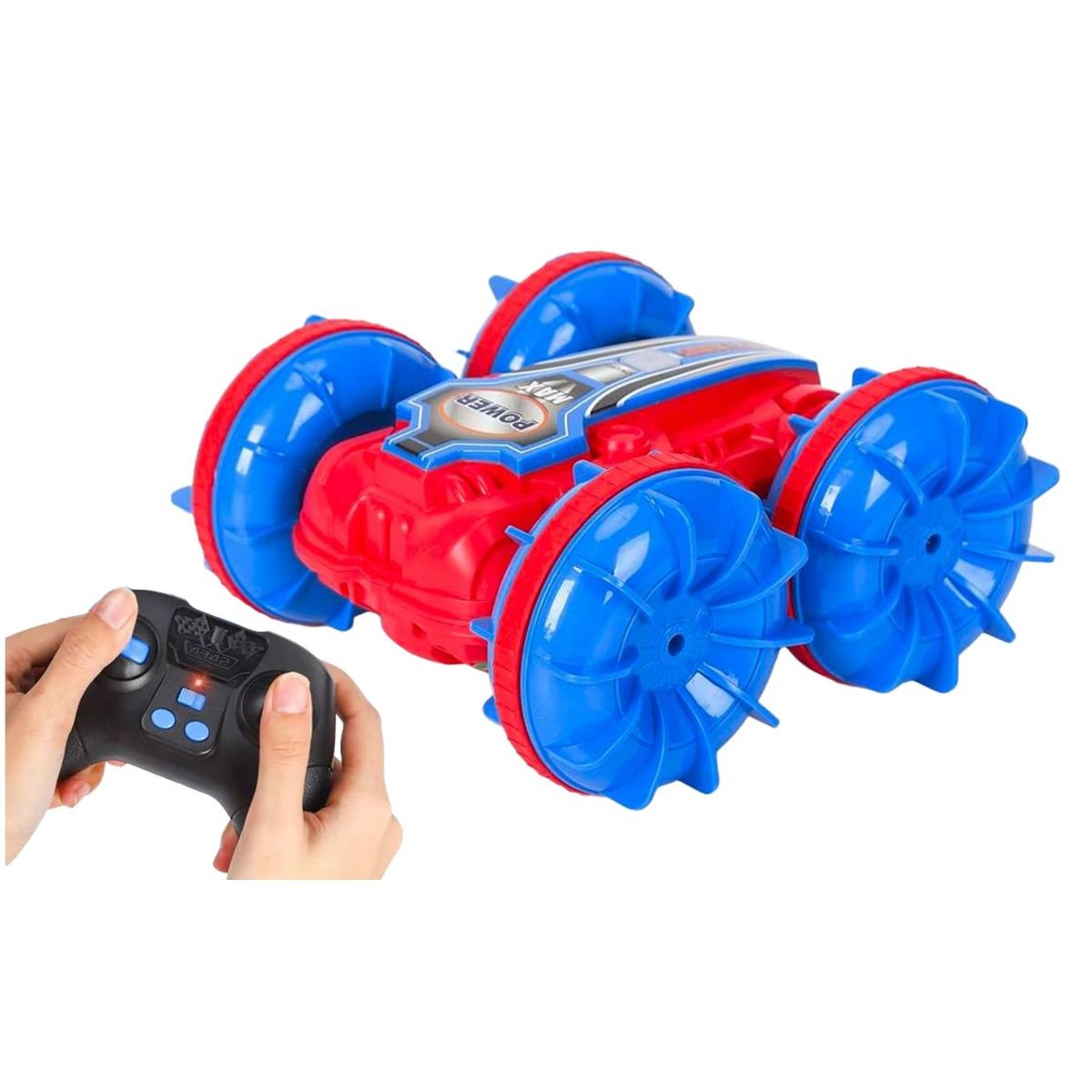 GENERICO - Carro Control Remoto Rc Anfibio 2 En 1 Recargable Giro 360