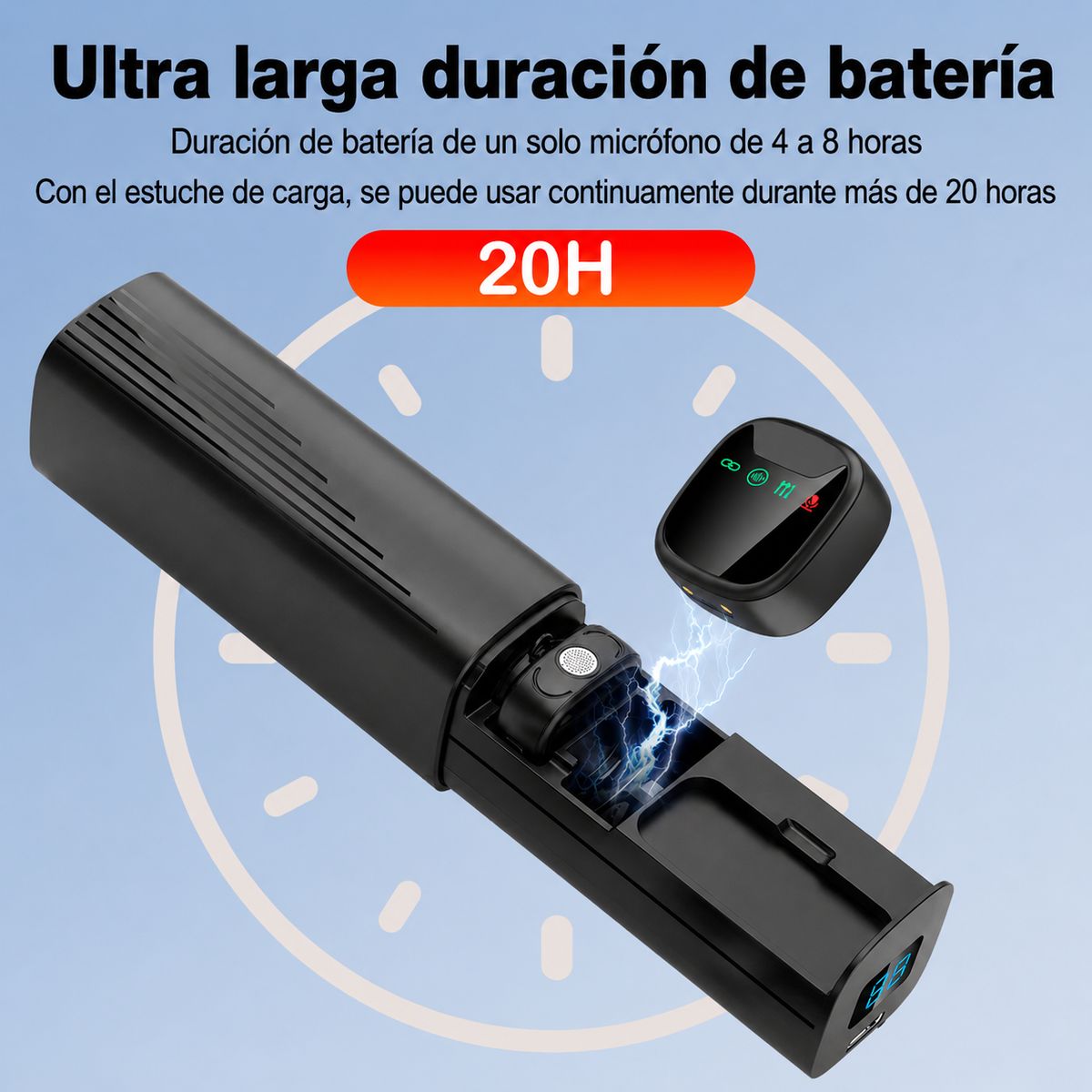 GENERICO - Micrófonos Inalámbricos para Celular Tipo C - iPhone y Computador Usb