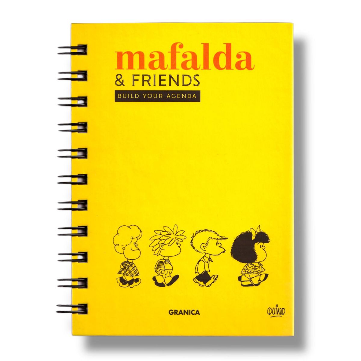 GENERICO - Mafalda And Friends. Agenda Perpetua Amarilla