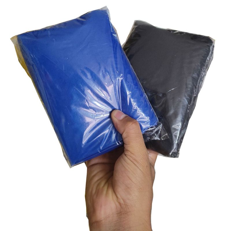 GENERICO - Pijama Moto Forro Plástico Carpa Grande Calibre 1.8 color azul