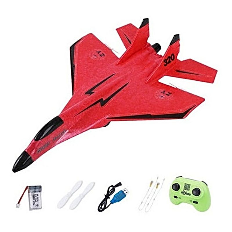 GENERICO - Avión Planeador de Control remoto ZY-320 - Rojo