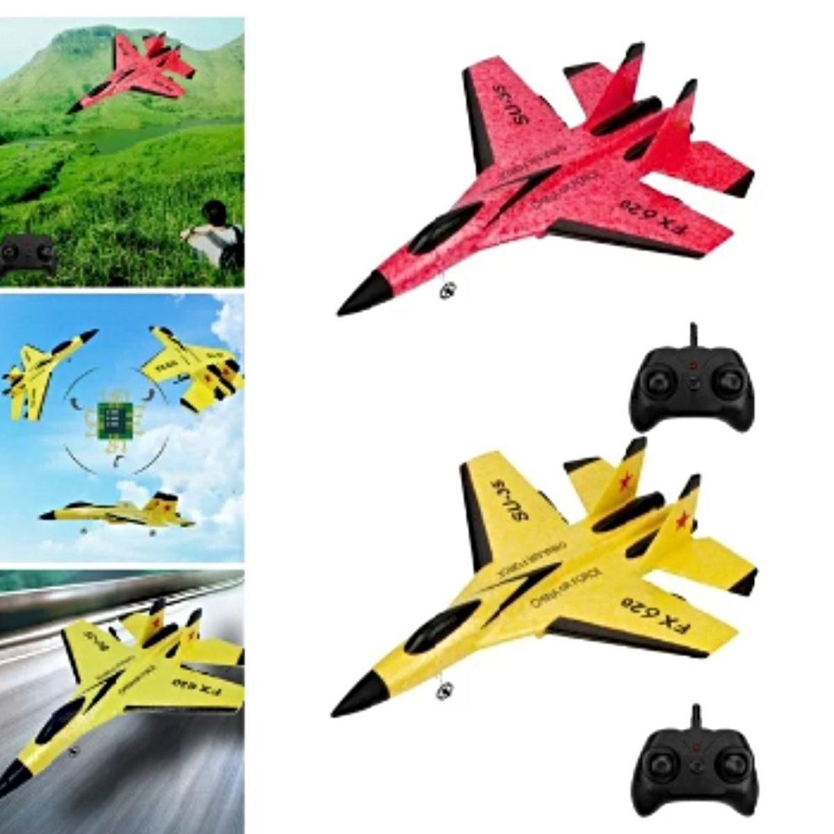 GENERICO - Avión Planeador de Control remoto ZY-320 - Rojo