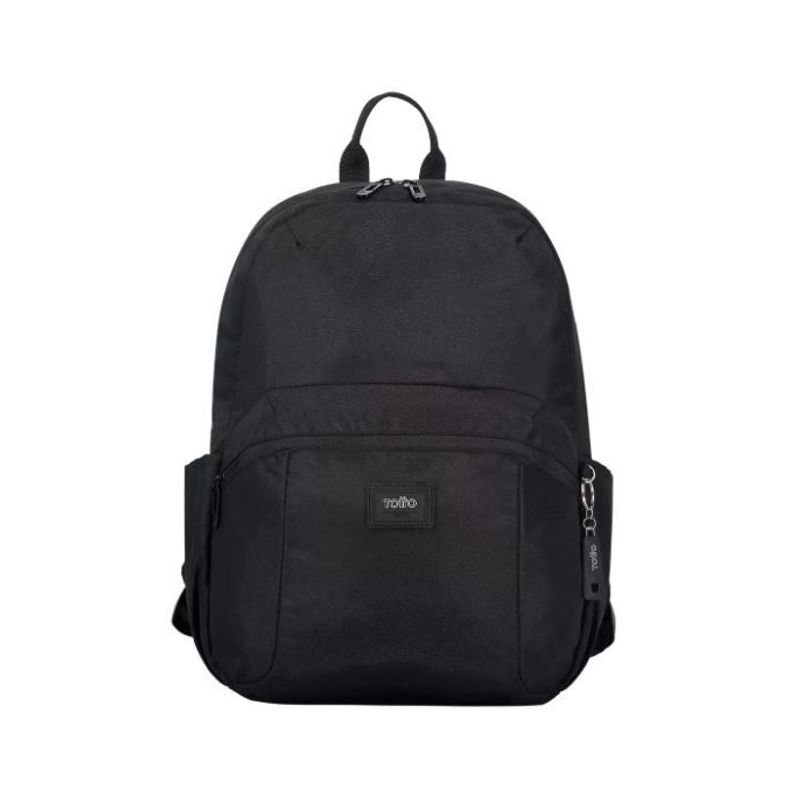TOTTO - Morral Laptop 14 Mochila Totto Mochila Mediano Color Negro_.