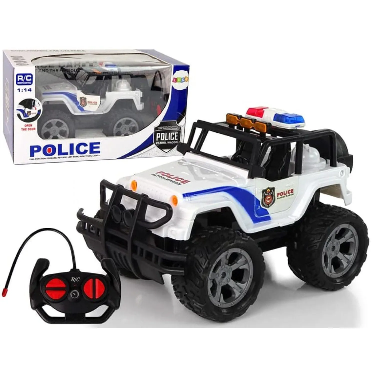 Control Remoto Coches De PolicÃa Infantiles 