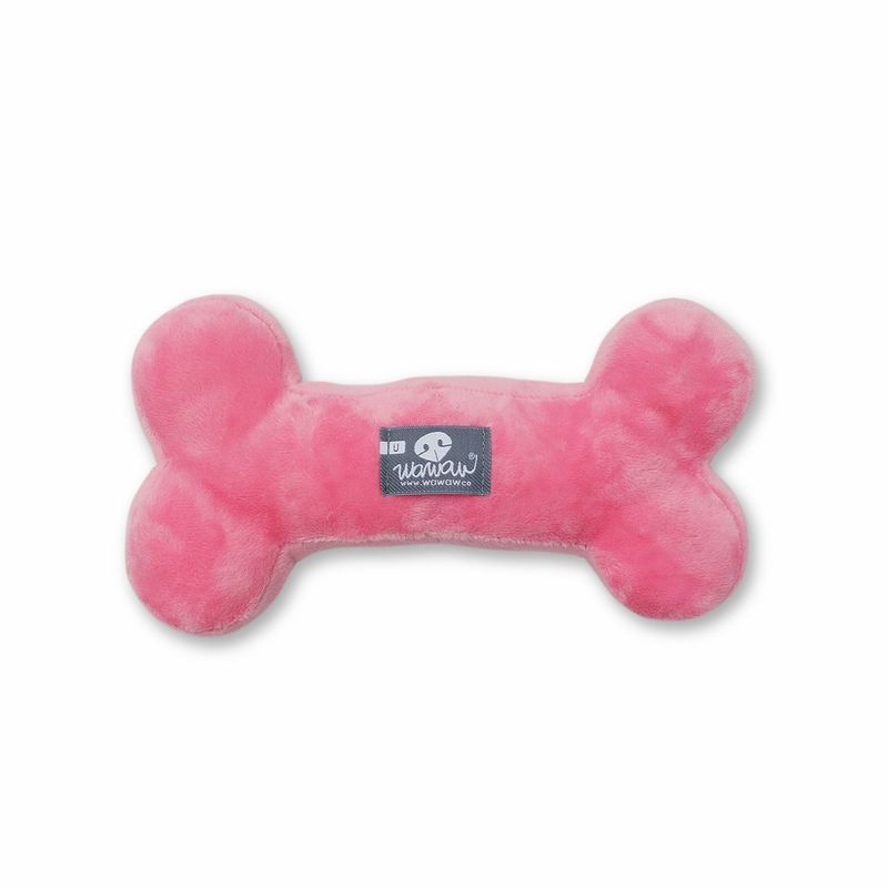 WAWAW - Juguete para perro  talla Hueso Wawaw rosado Wawaw