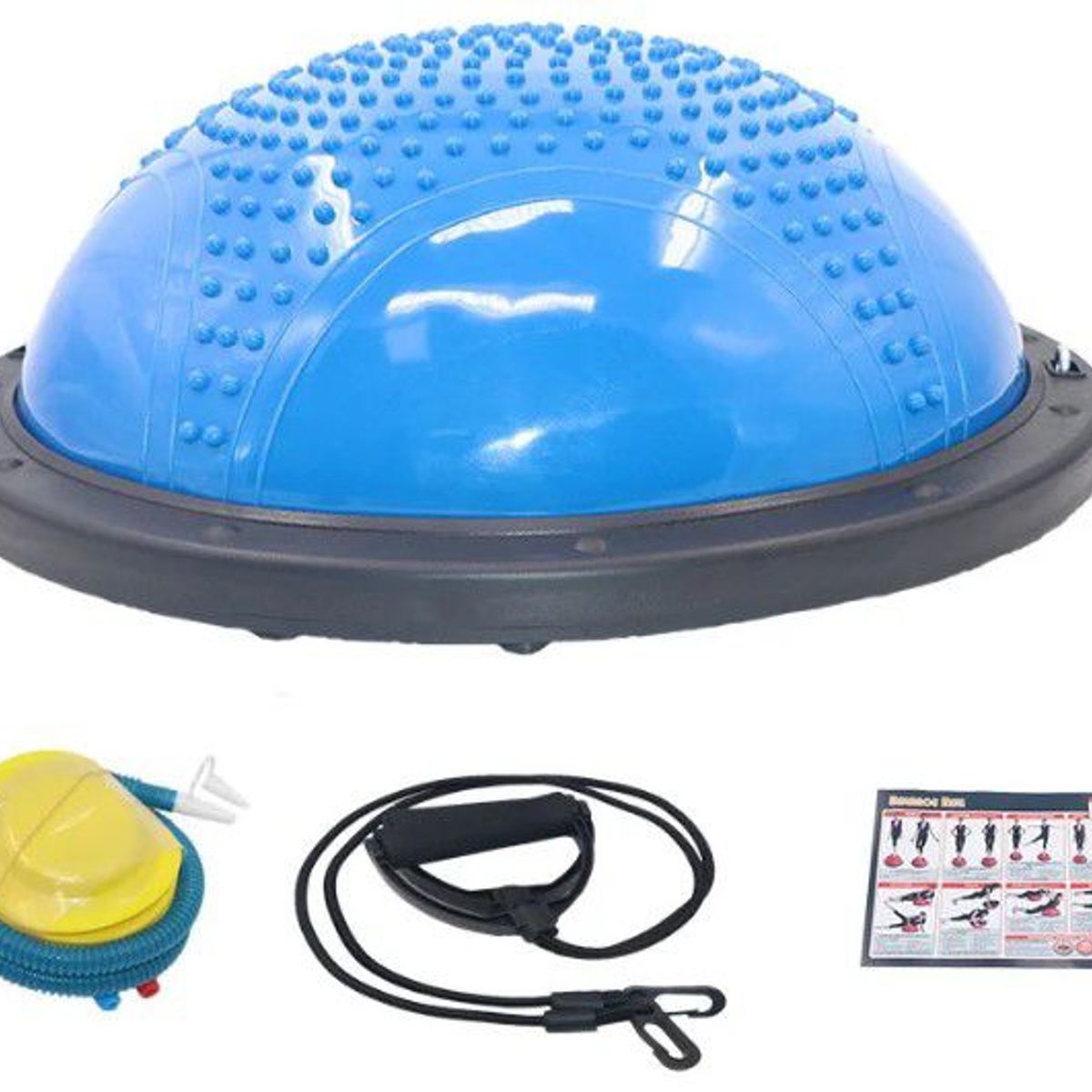 GENERICO - Pelota Yoga Entrenador Equilibrio Bosu Gym Pilates Crossfit