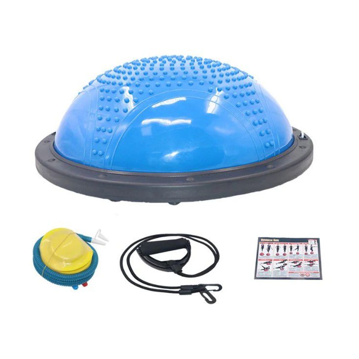 GENERICO - Pelota Yoga Entrenador Equilibrio Bosu Gym Pilates Crossfit