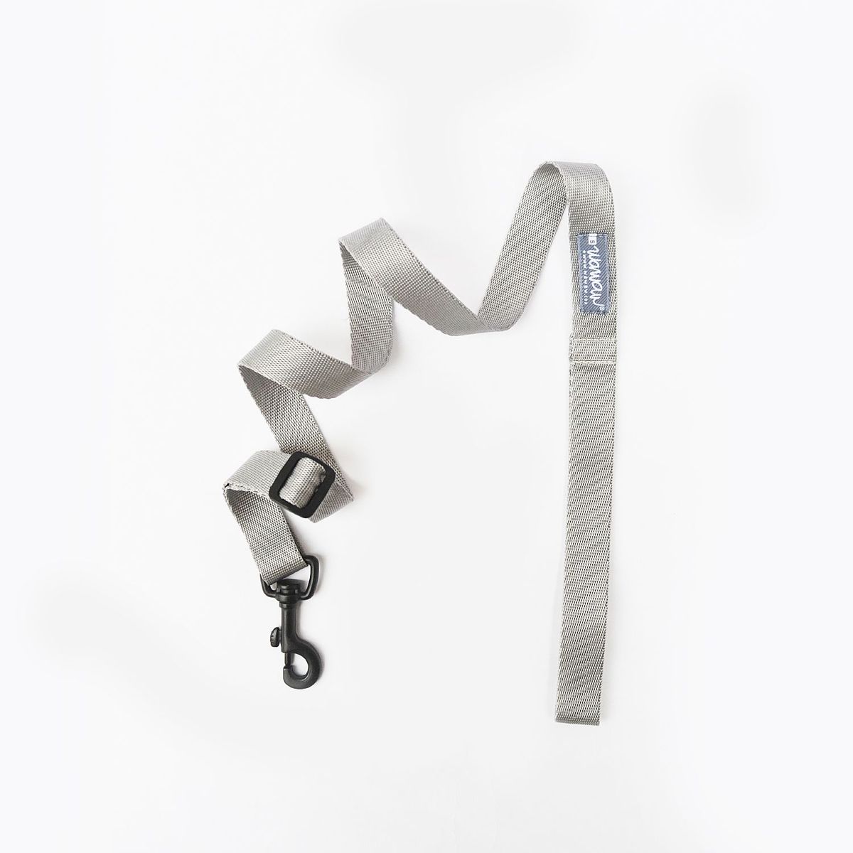 WAWAW - Traílla para perro  talla L reata gris claro Wawaw