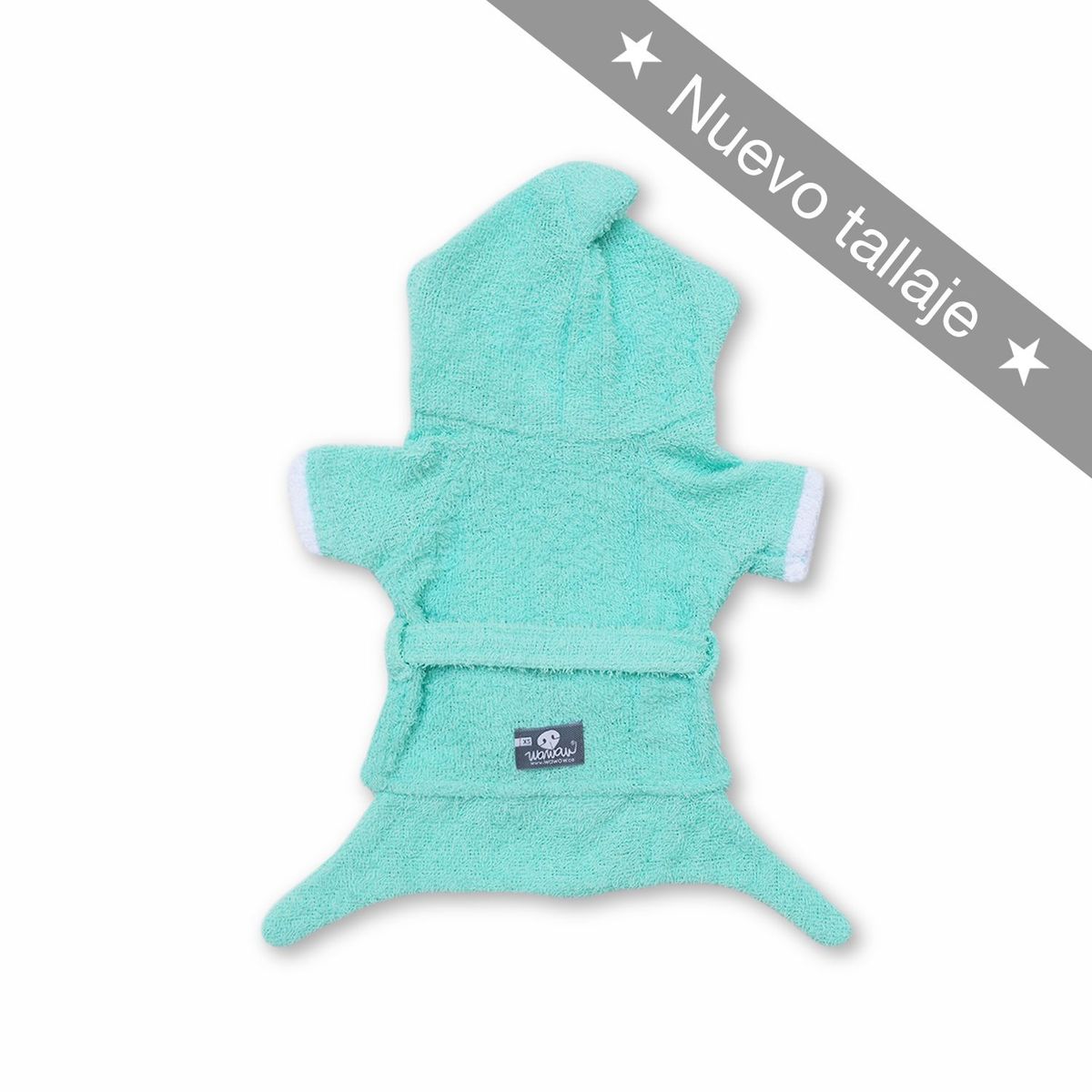 WAWAW - Salida baño para perro  talla M tiburón Wawaw