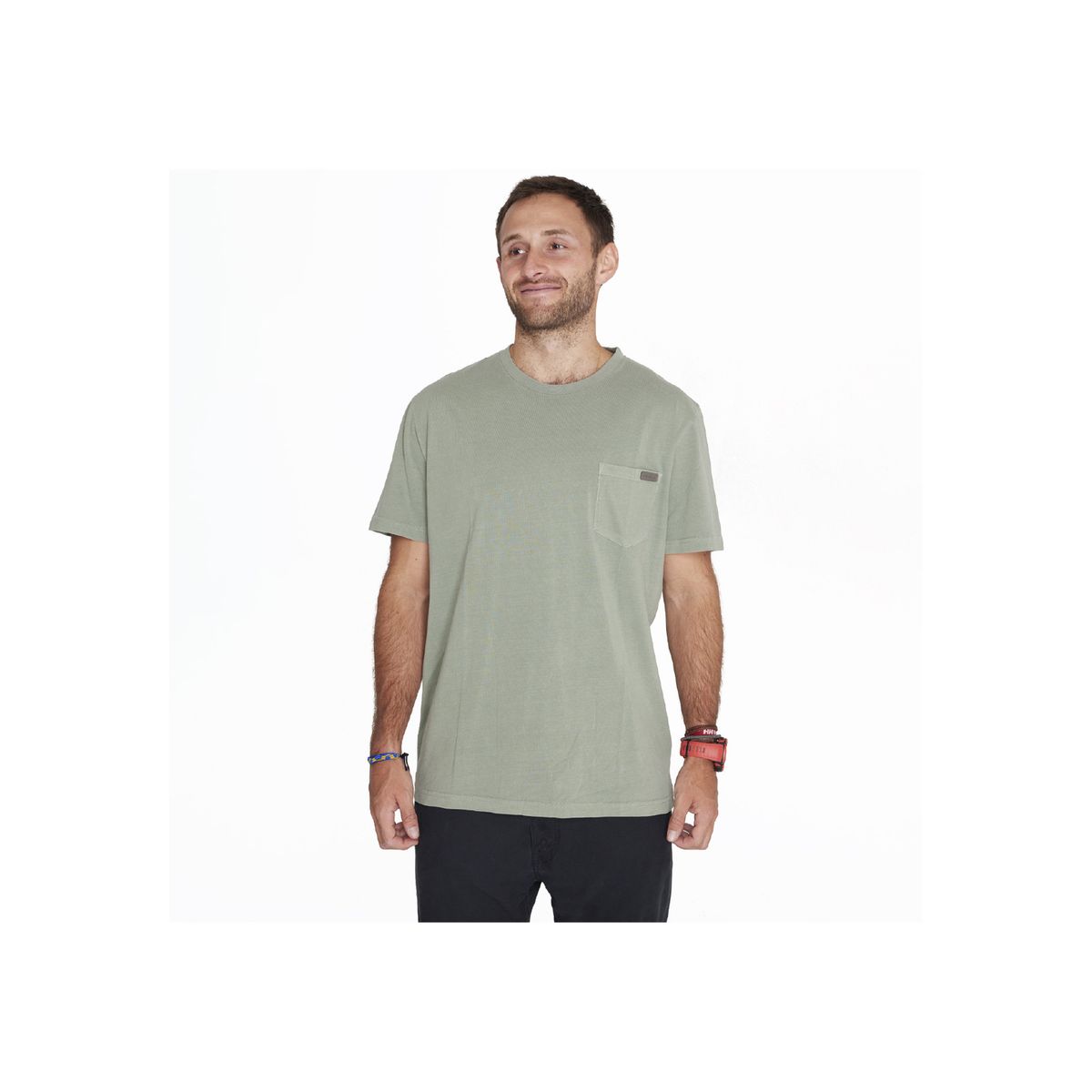 MERRELL - Camiseta hombre gris T-SHIRT SHORT SLEEVE MTS010-44Y MERRELL