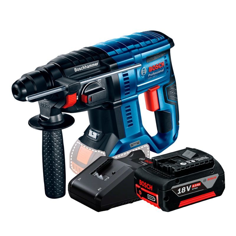 BOSCH - ROTOMARTILLO GBH 180 LI 18V 1 BATE 4AH/CARGADOR