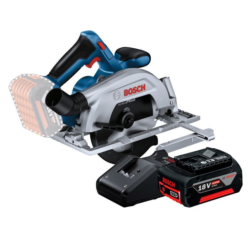 BOSCH - Sierra Circular 7.1/4  18v Gks 185 Li + 1 Bateria + Cargador