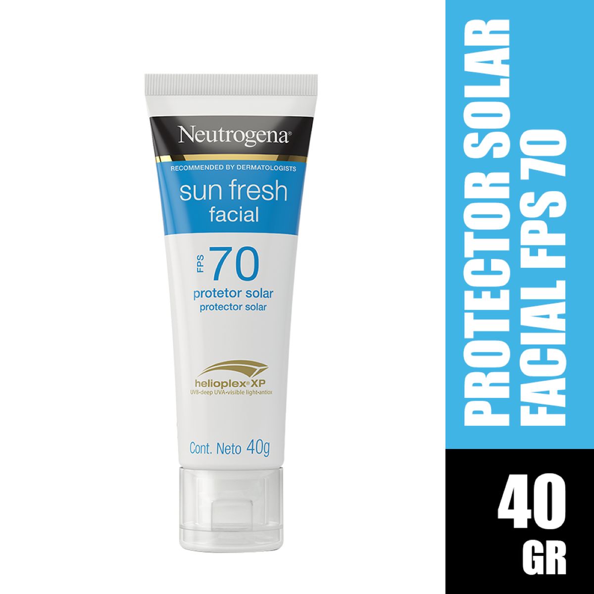 NEUTROGENA - Protector Solar NEUTROGENA Sunfresh Facial FPS 70 x 40 ML