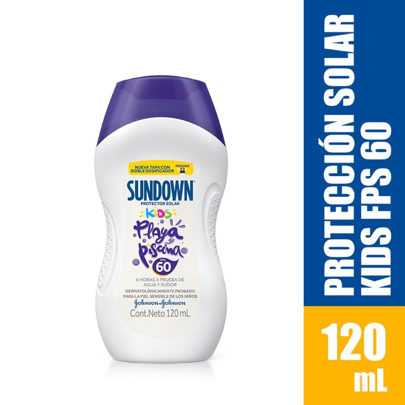 SUNDOWN - Protector Solar SUNDOWN Kids Fps 60 x 120 ML