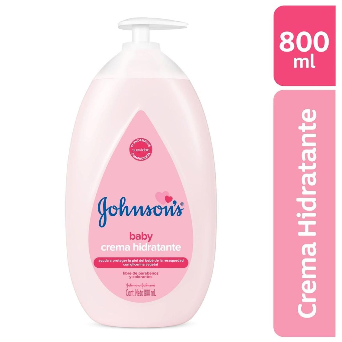JOHNSON'S BABY - Crema Corporal Bebé JOHNSON'S Original 800 ML