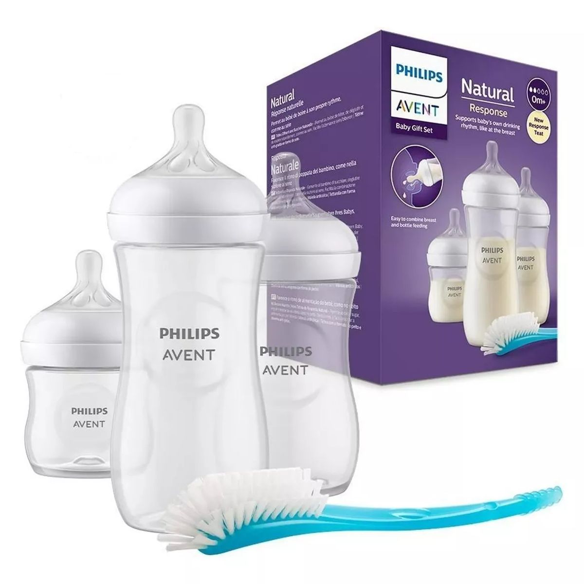 AVENT - Set recien nacidos x4 piezas teteros philips avent.