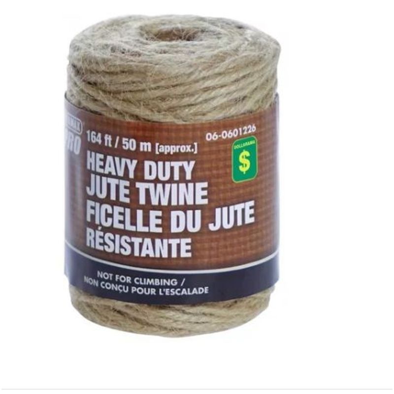 GENERICO - Rollo Cabuya Mecate Cuerda Soga De Yute Fique Ecologica 1a