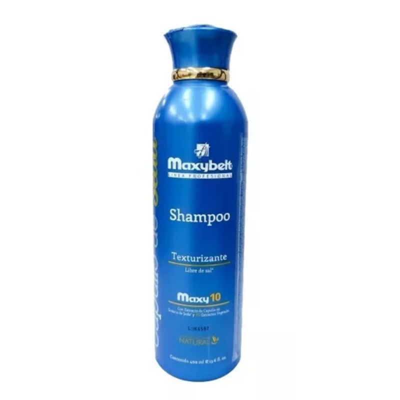 MAXYBELT - Shampoo Maxybelt De Seda Texturizante Libre De Sal