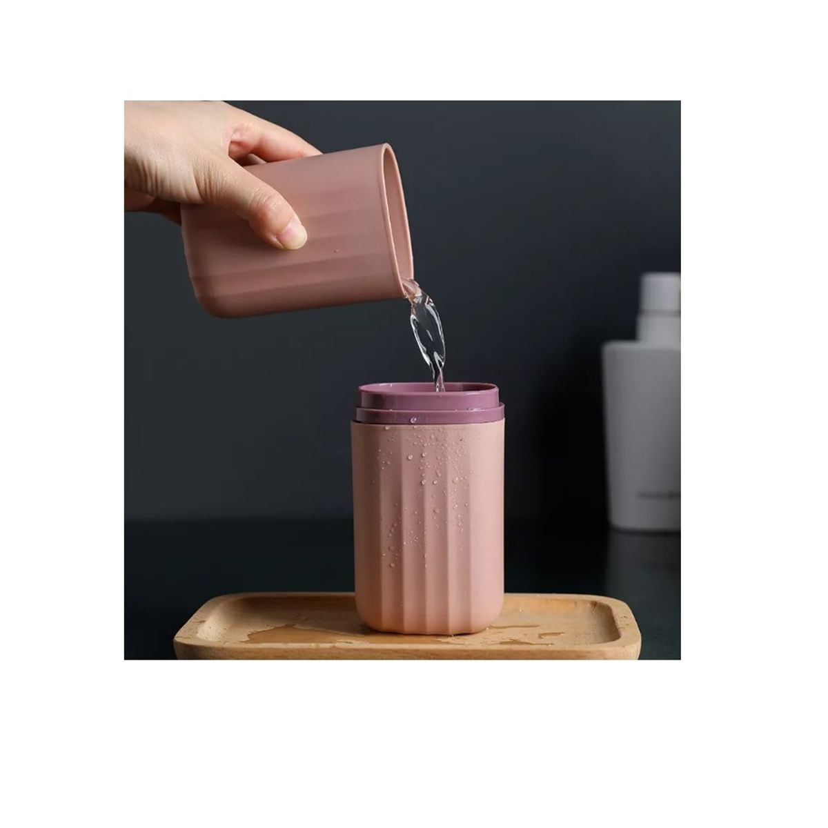 GENERICO - Estuche organizador de limpieza bucal Viajero