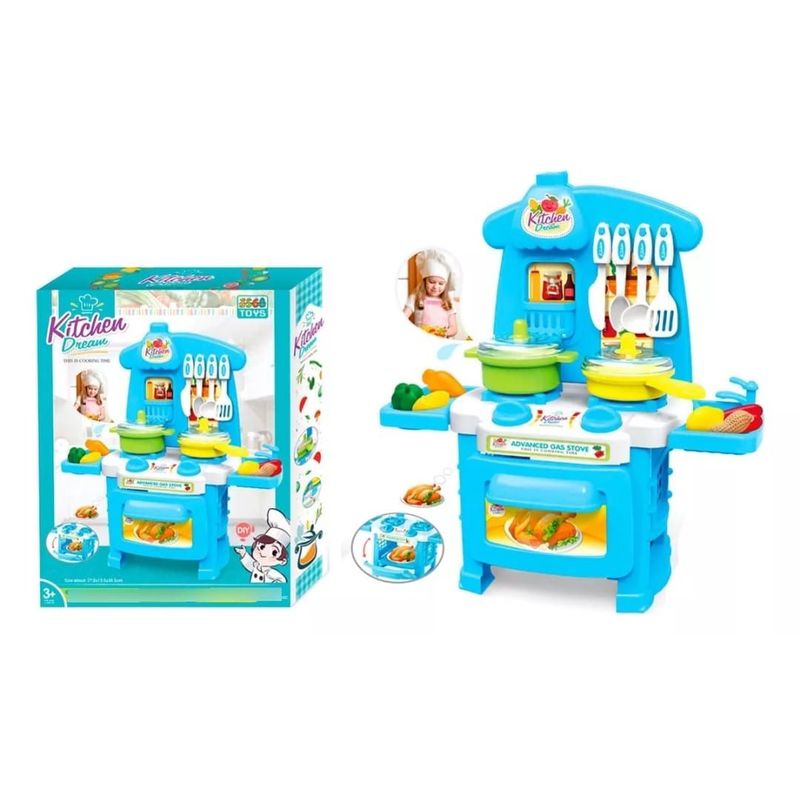 GENERICO - Cocina Juguete Interactivo Utencilios Juego Rol Niños