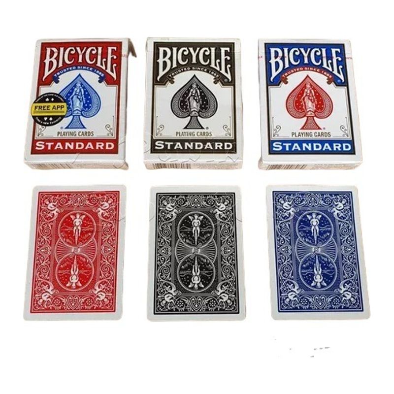 BICYCLE - Cartas Bicycle Standard Profesional Air Cushion Dorso Negro