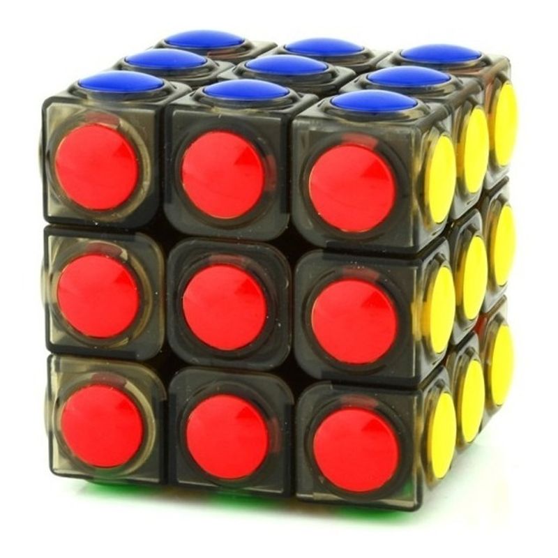 GENERICO - Cubo De Rubik 3x3 Semaforo Tiled Candy Color Magic Cube