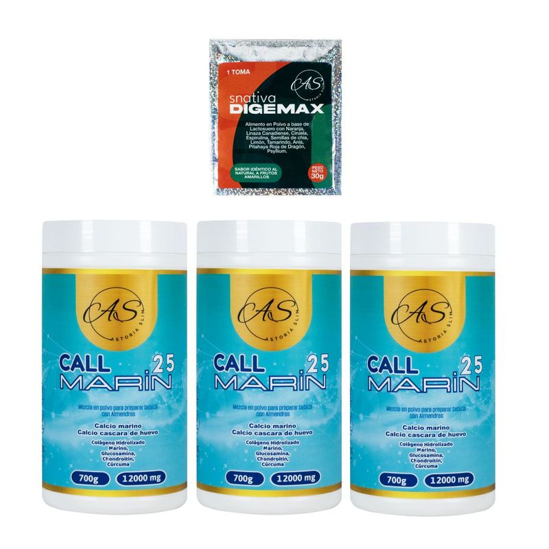 GENERICO - Combo x3 calcio marino  digemax