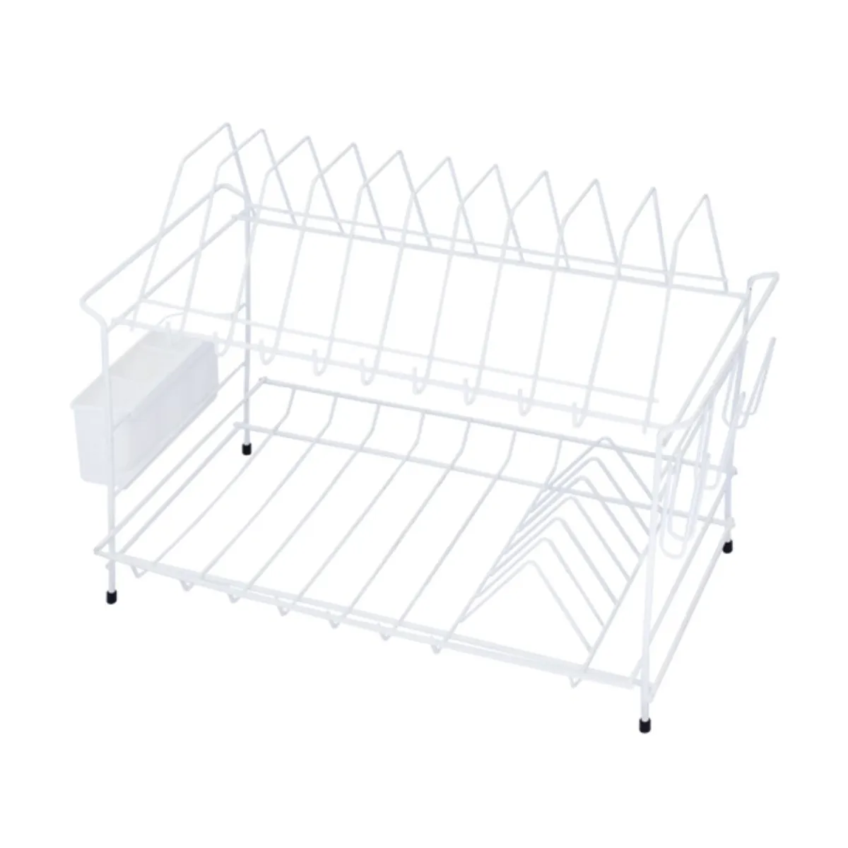 PRODEHOGAR - Platero Organizador Vajilla De Mesa Plastificado 2 Niveles