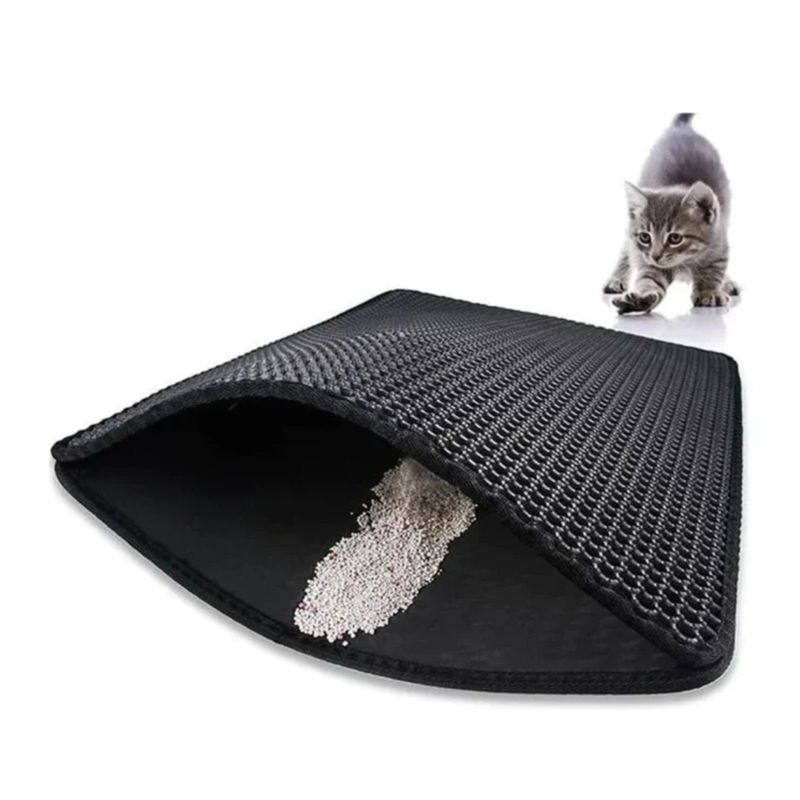 WOOD PETS - Tapete Recolector Arena Gatos - Tapete Salida Arenera L.