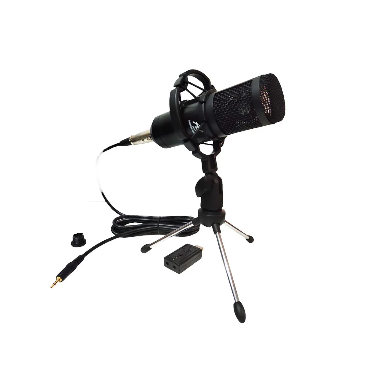 AMERICAN SOUND - Micrófono streamer tripode american soun TCM-206 adatapdor computador