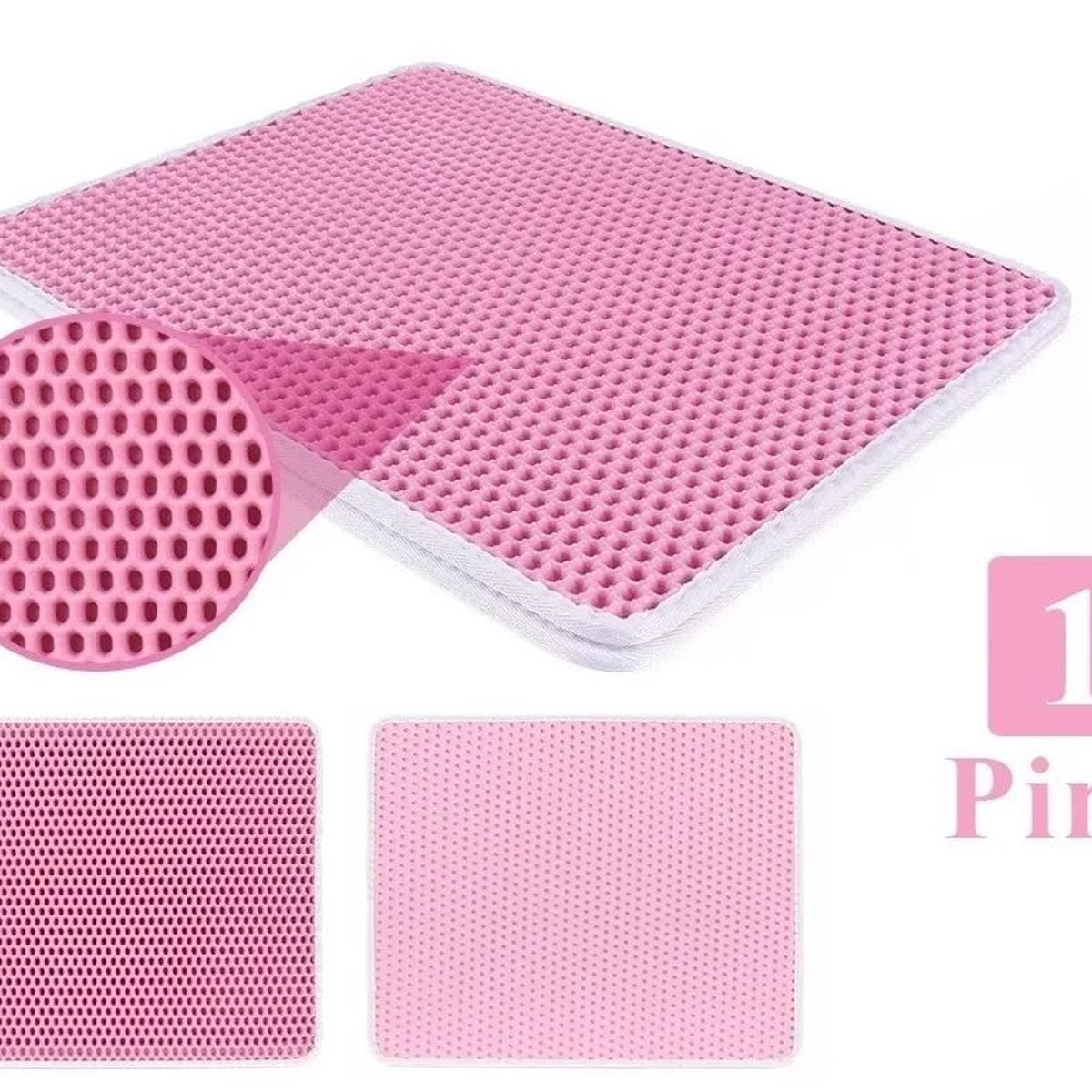 WOOD PETS - Tapete Recolector Arena Gatos - Tapete Salida Arenera XL