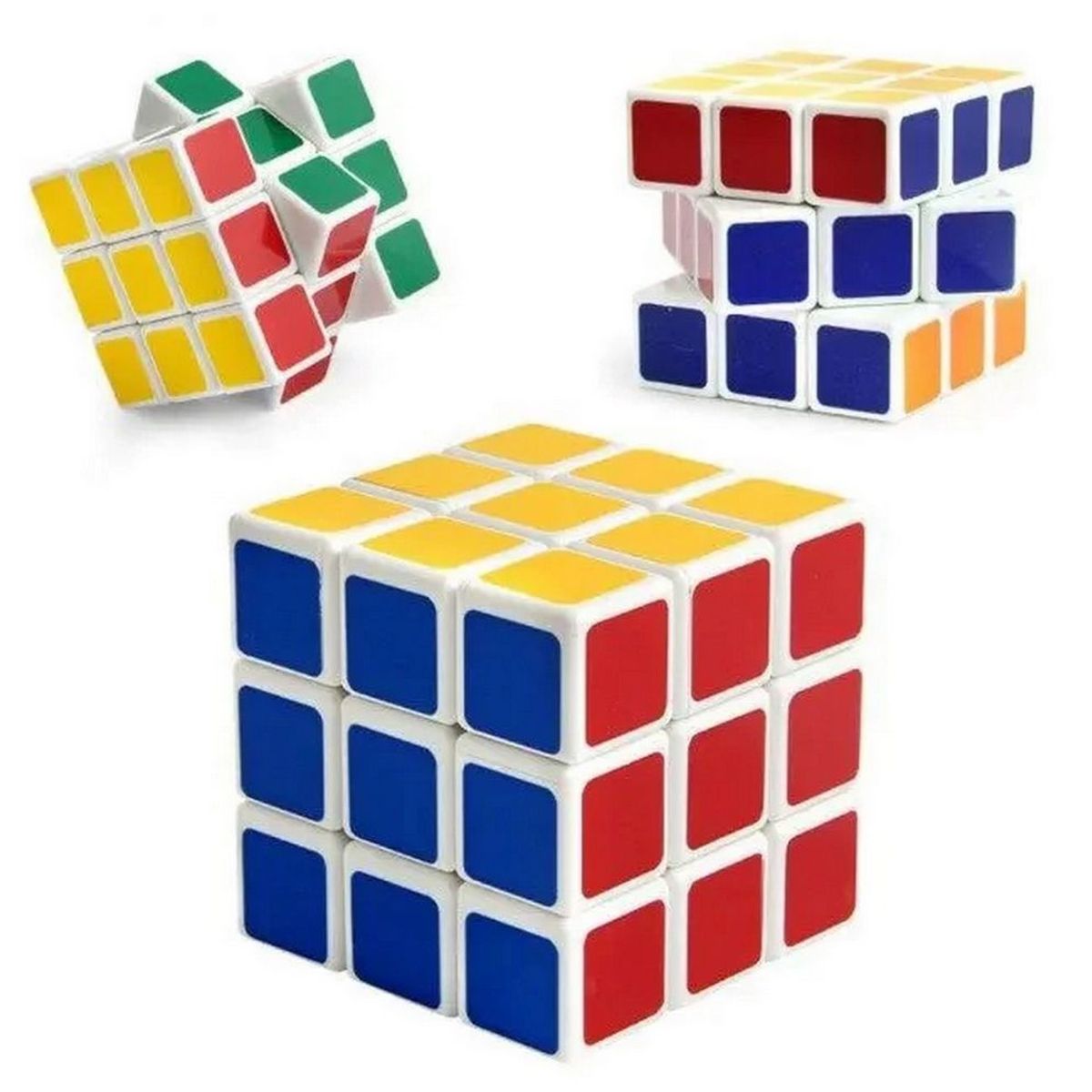 DAYOSHOP - Cubo  Mágico Rubik 6 Colores Clasico Didáctico Juguete