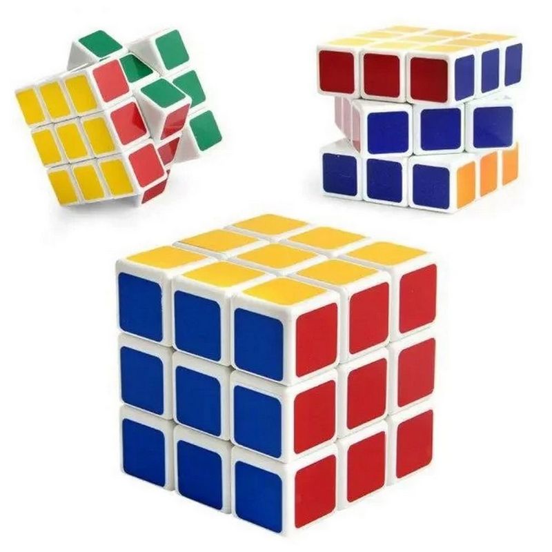 DAYOSHOP - Cubo  Mágico Rubik 6 Colores Clasico Didáctico Juguete