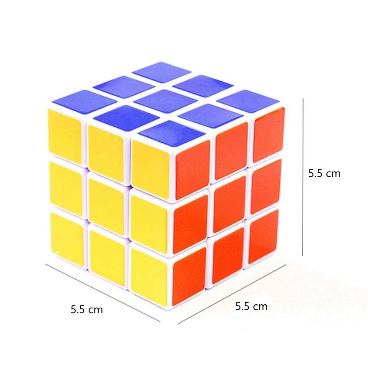 DAYOSHOP - Cubo  Mágico Rubik 6 Colores Clasico Didáctico Juguete