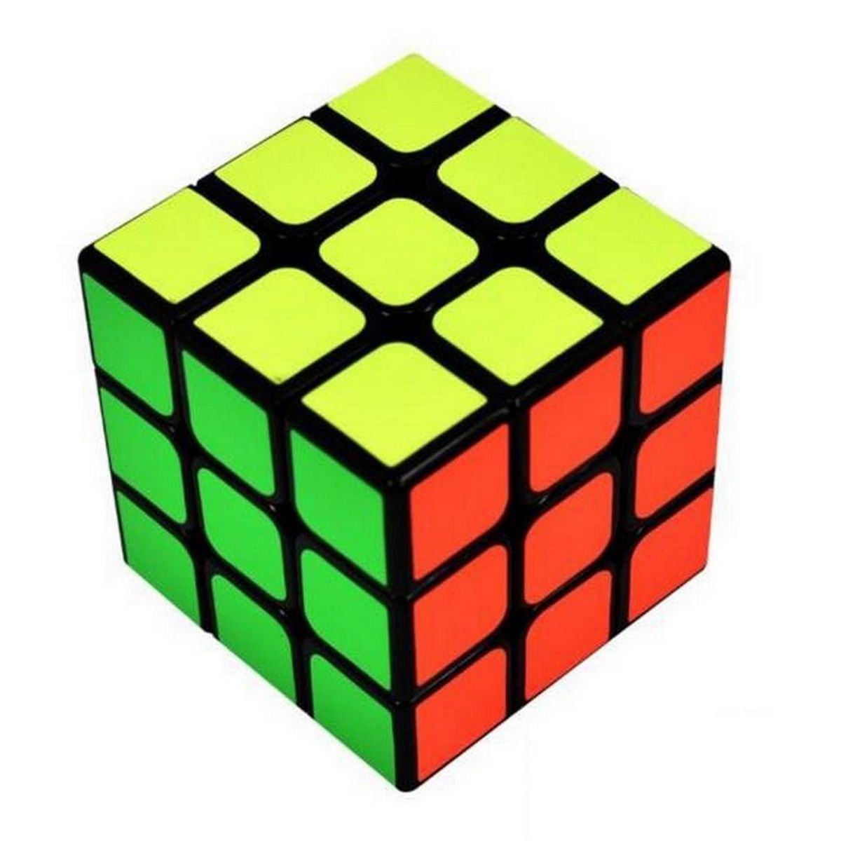 DAYOSHOP - Cubo Mágico Rubik 6 Colores Tipo Neon Juguete Destresa