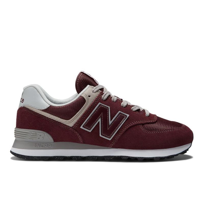 NEW BALANCE - Tenis New Balance Ml574e Para Hombre-Vino